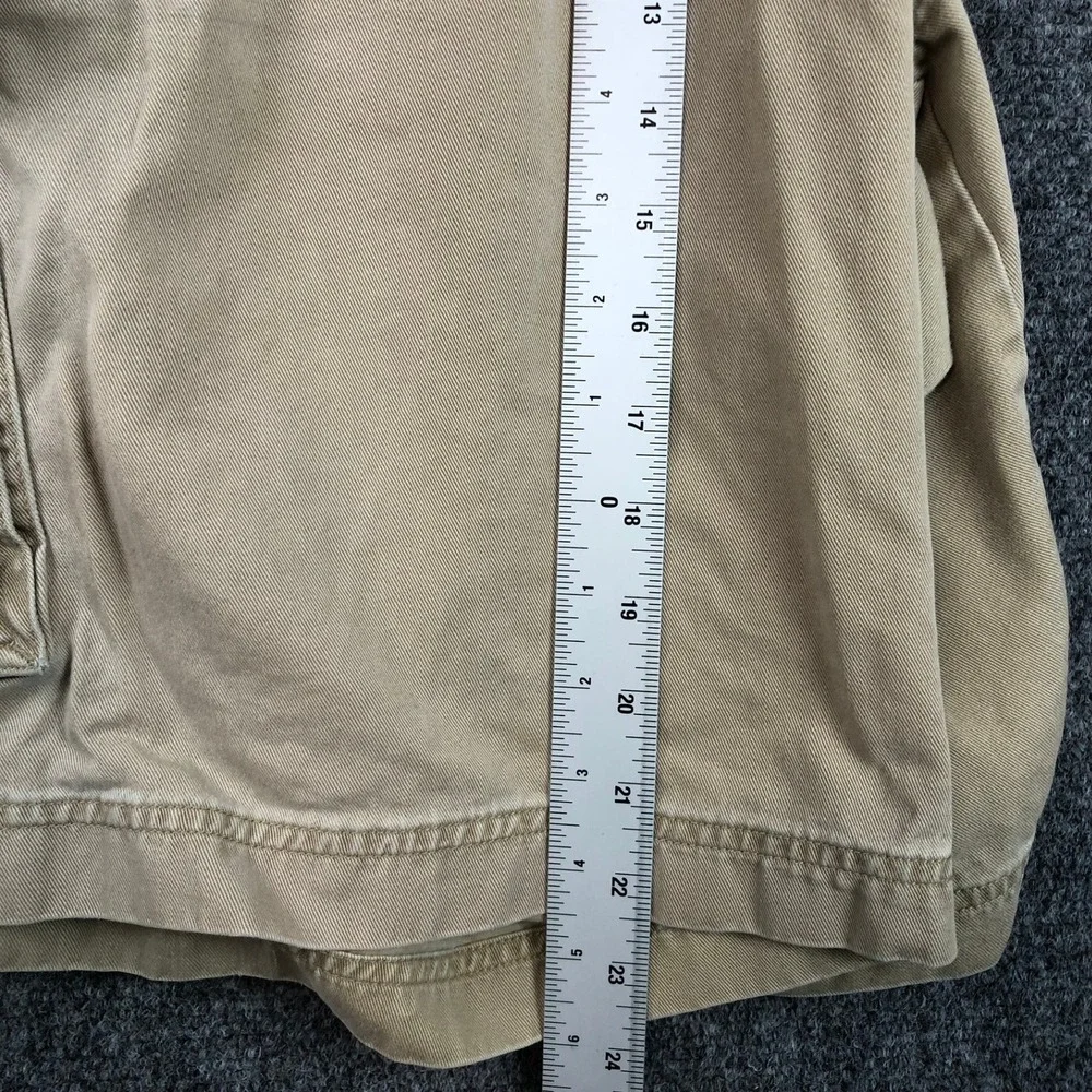Tommy Hilfiger‎ Mens Cargo Shorts Size 40 Beige Outdoor Casual Everyday